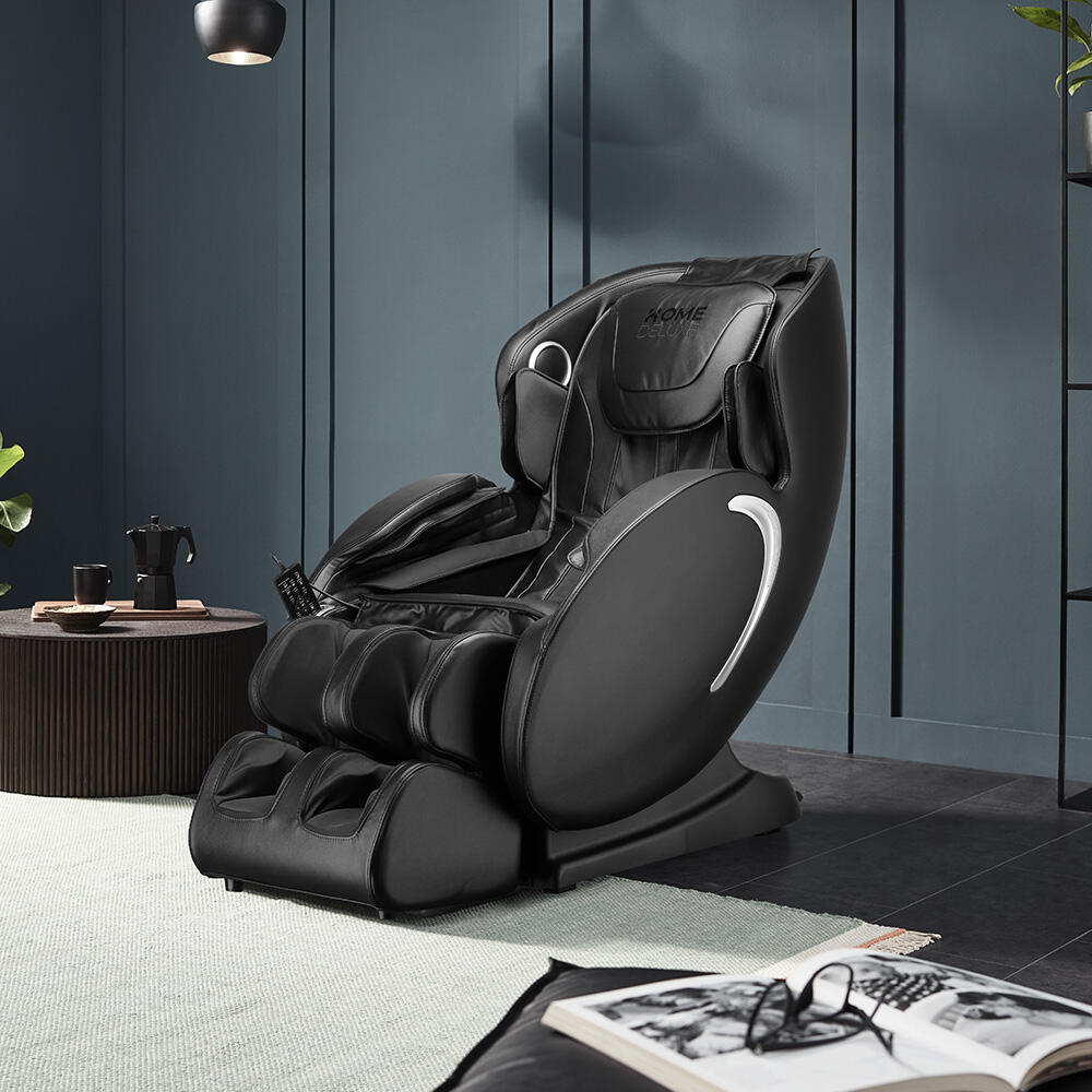 Fauteuil de massage avec fonction zéro gravité SONO - Noir 2/7