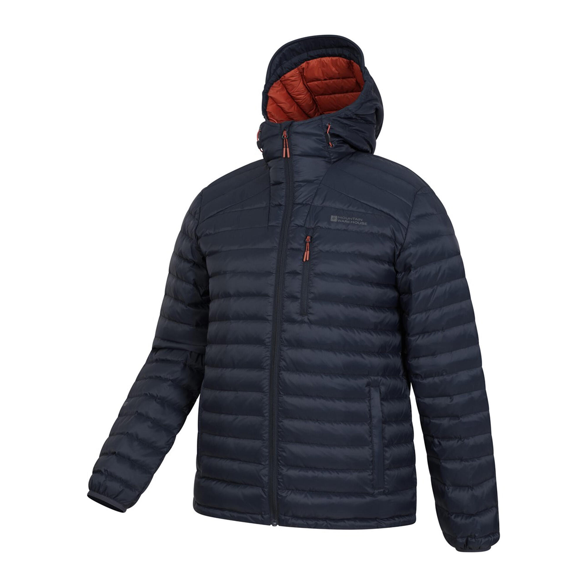 "Henry II Extreme" Steppjacke für , Daunengefüllt Herren Marineblau 3/4