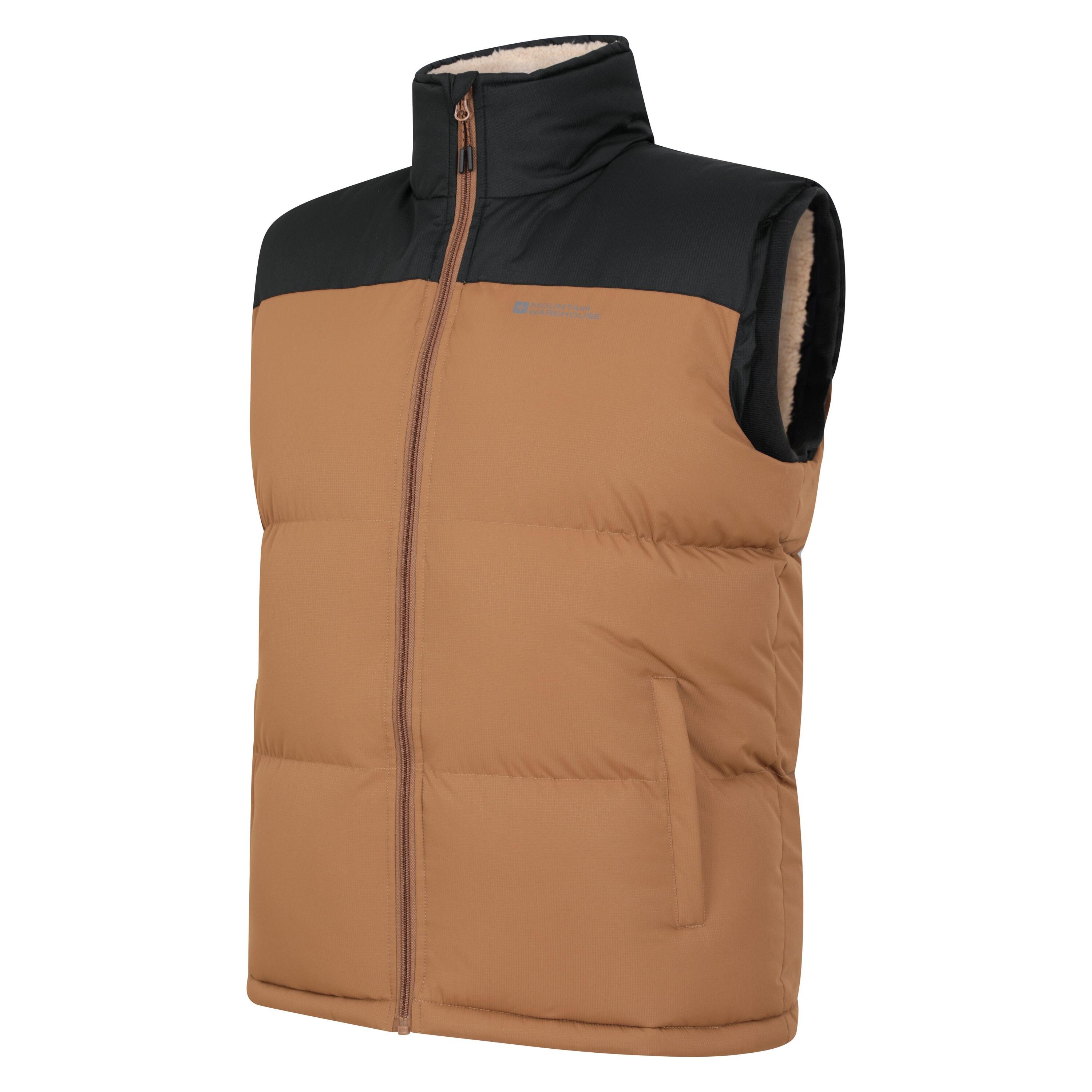 Veste Sans Manches ROCK Homme (Marron Clair) 3/4