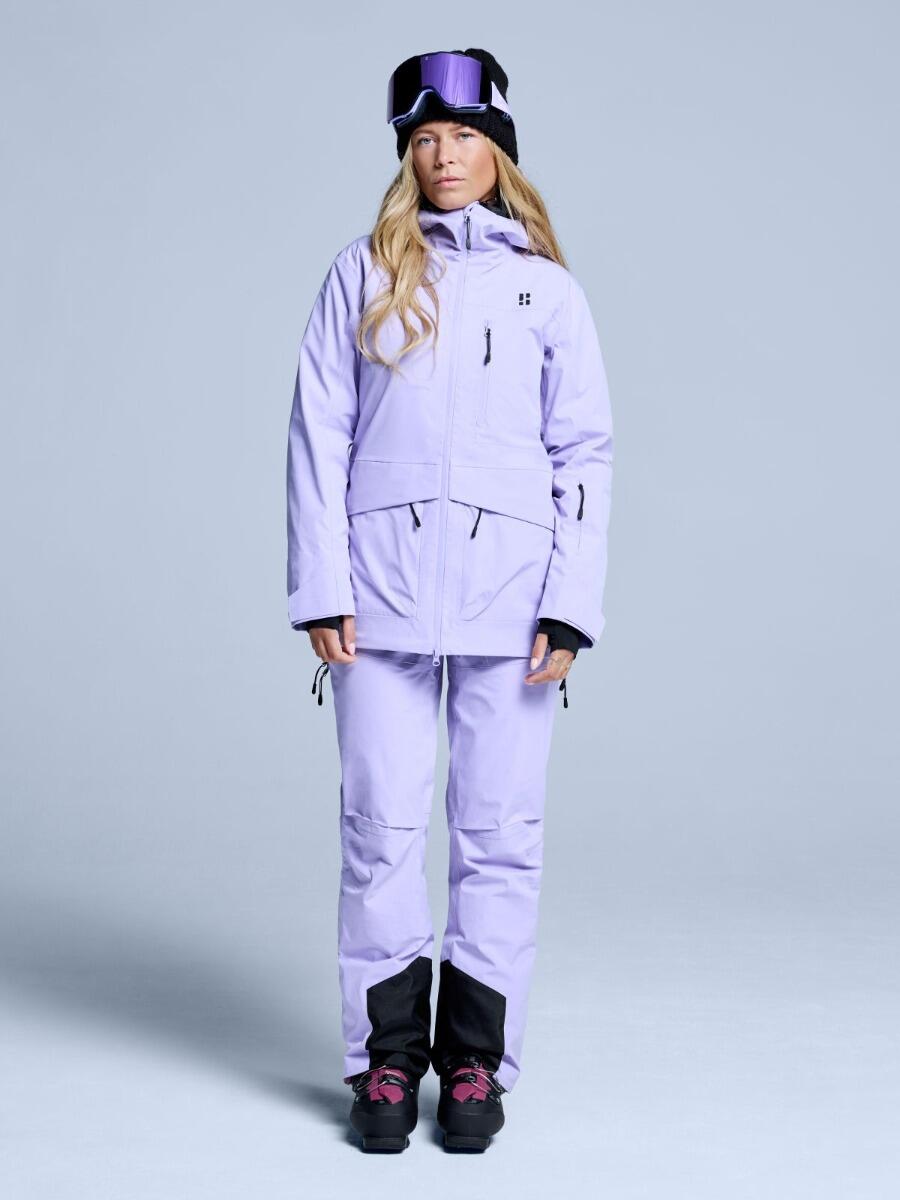 Skibroek - Dames - Hardshell - Freeride 3L - Lila 5/7