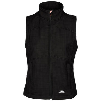 Trespass Mereb gilet softshell femme noir chiné