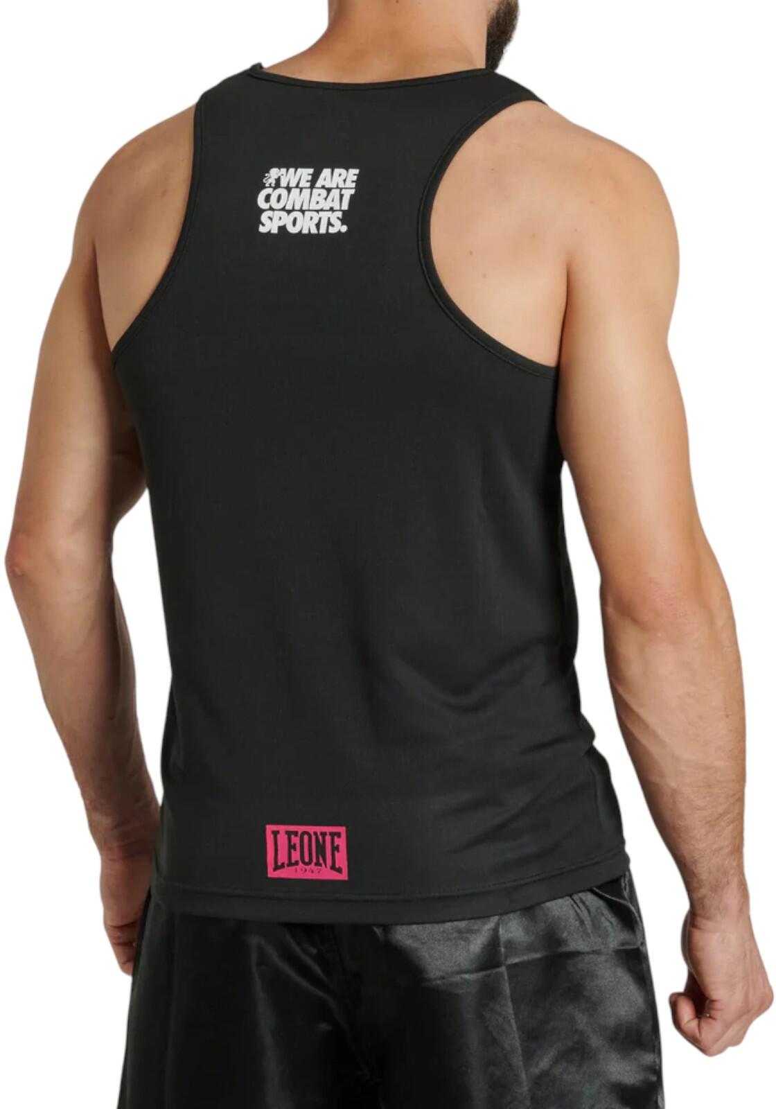 Camiseta de boxeo COLOR BLOCK Leone1947 - Negro L 2/3