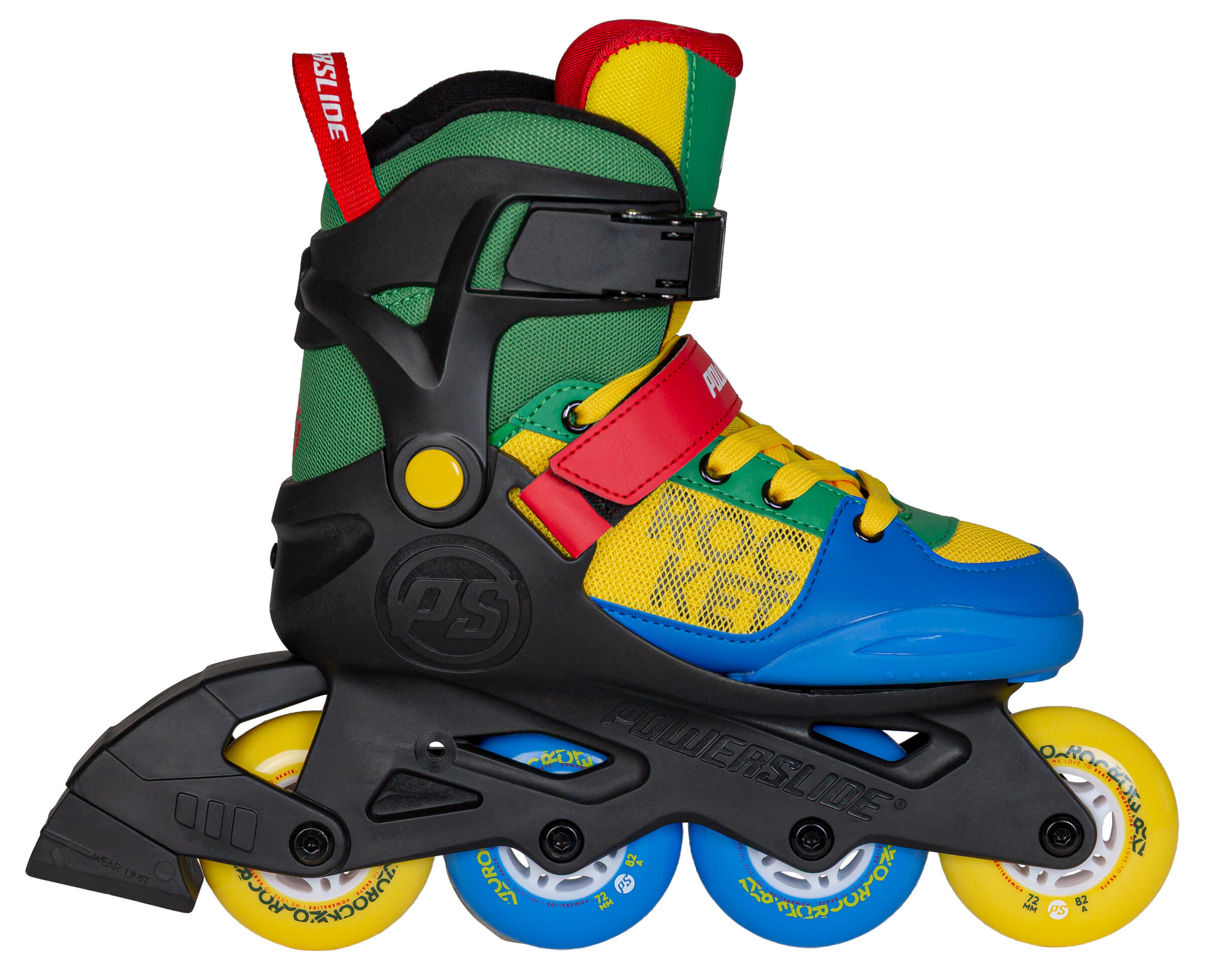 Powerslide Rocket Motley Verstelbare Inline Skates 3/6