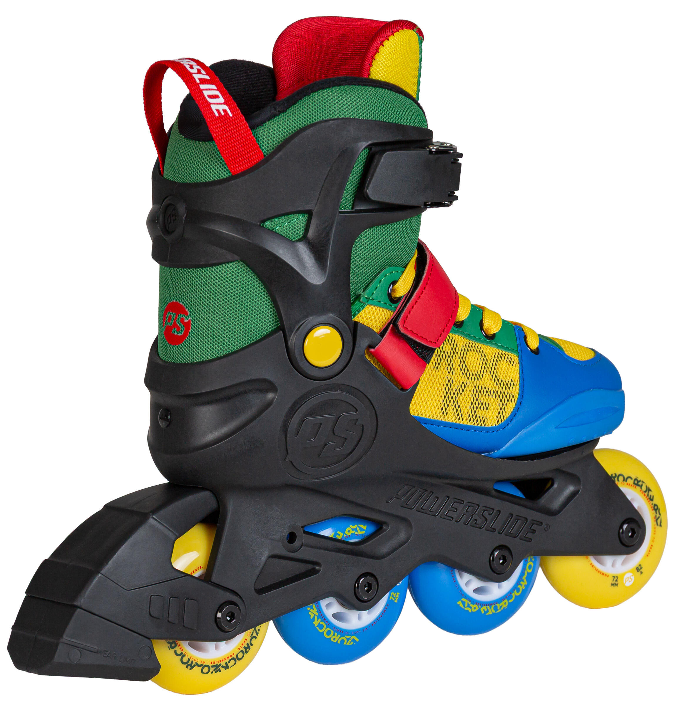 Powerslide Rocket Motley Verstelbare Inline Skates 4/6