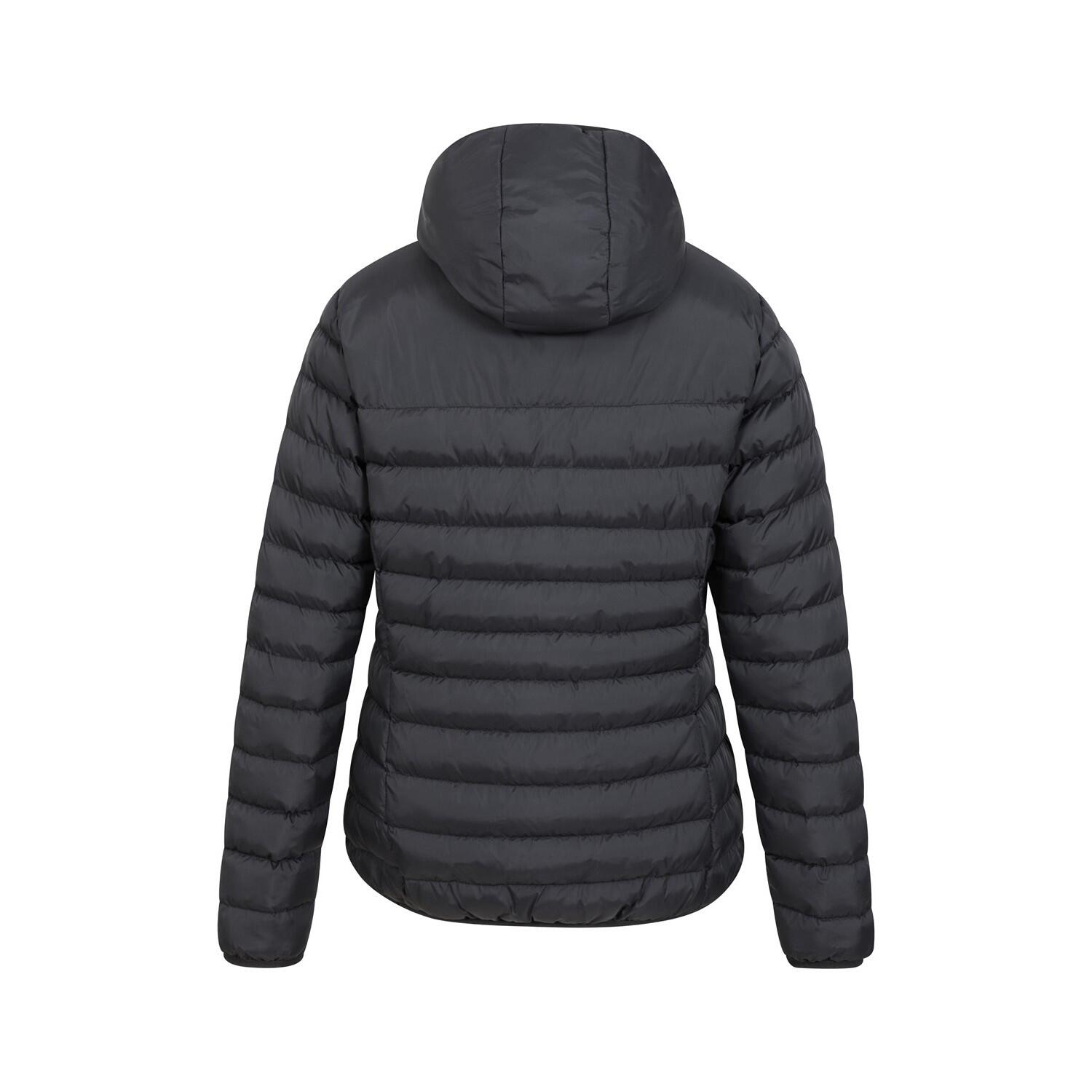 Steppjacke für Damen Schwarz 2/4