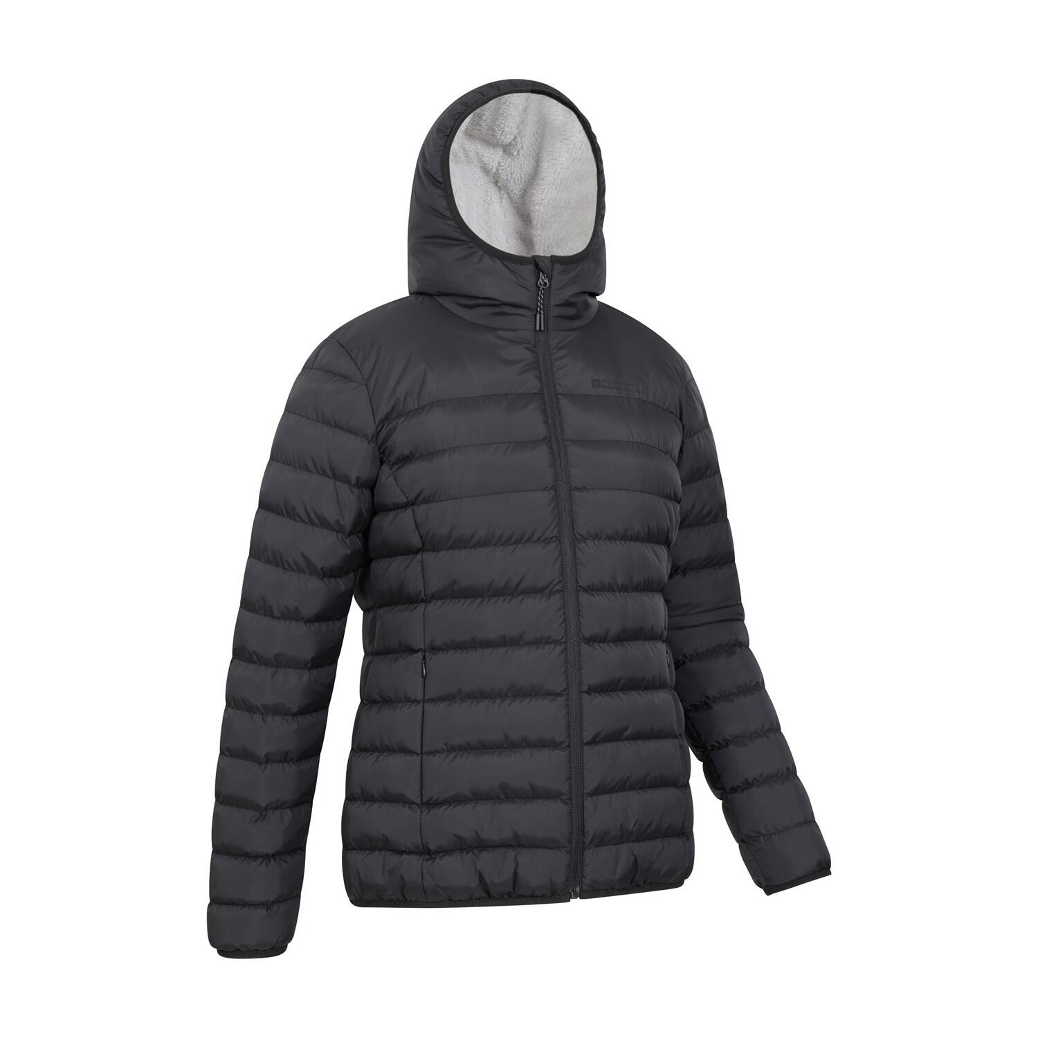 Steppjacke für Damen Schwarz 4/4