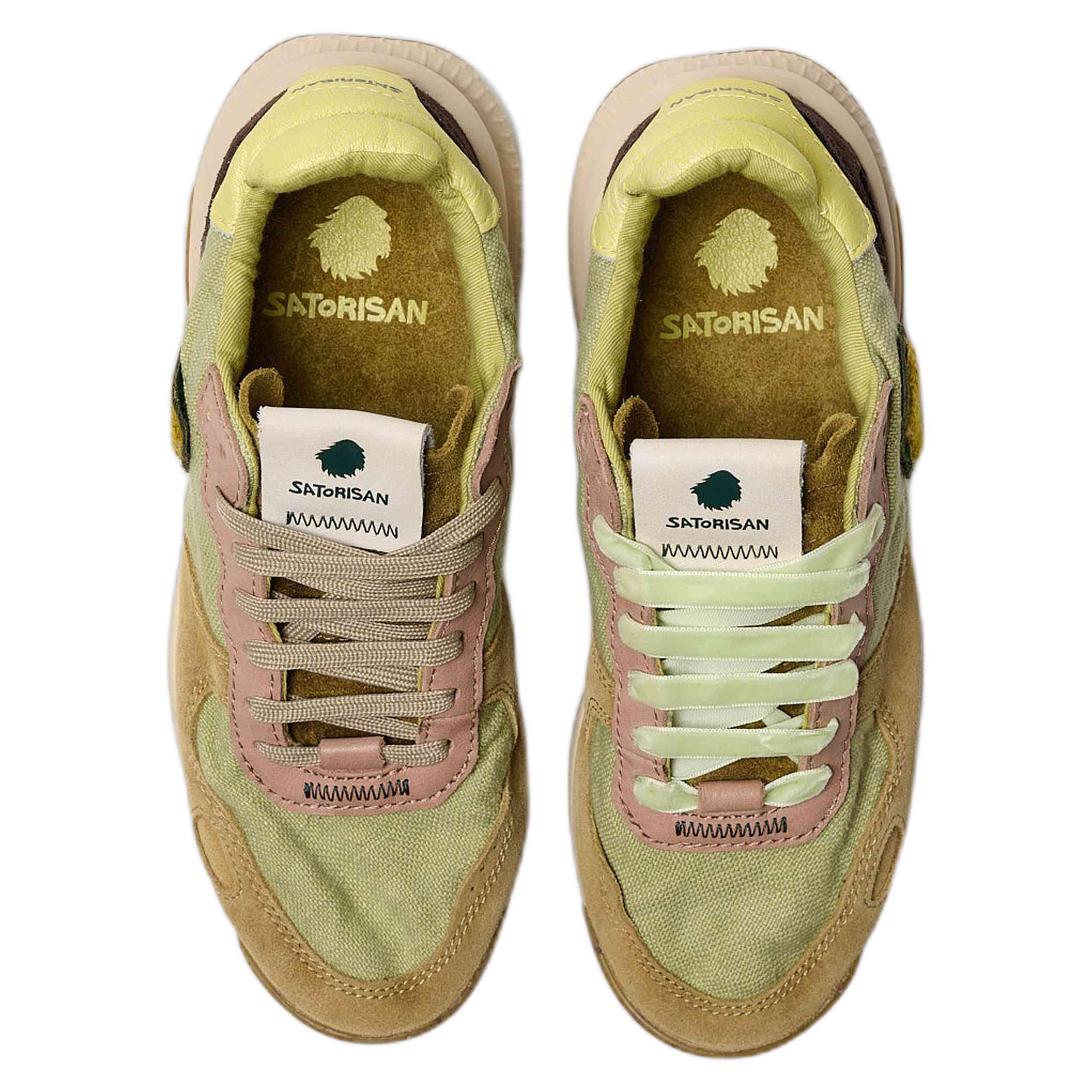 Sapatilhas Satorisan modelo 110108A-LICHEN GREEN para mulheres 3/3