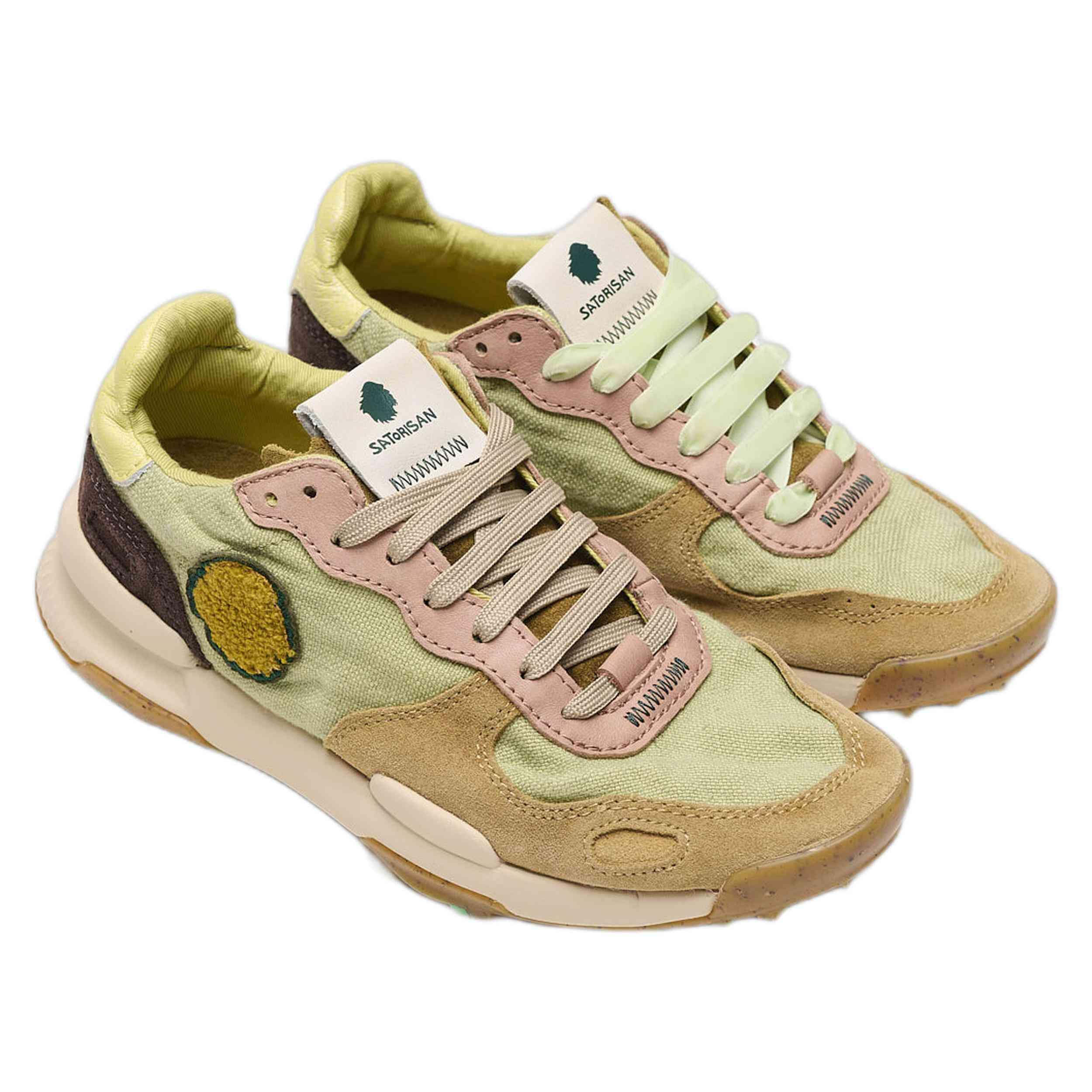 Sapatilhas Satorisan modelo 110108A-LICHEN GREEN para mulheres 2/3