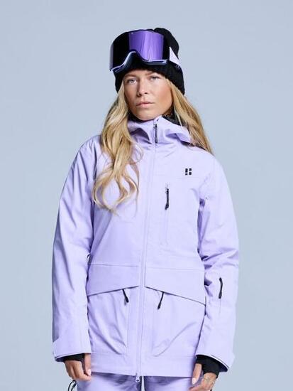 Veste de ski - Femme - Hardshell - Freeride 3L - Lilas