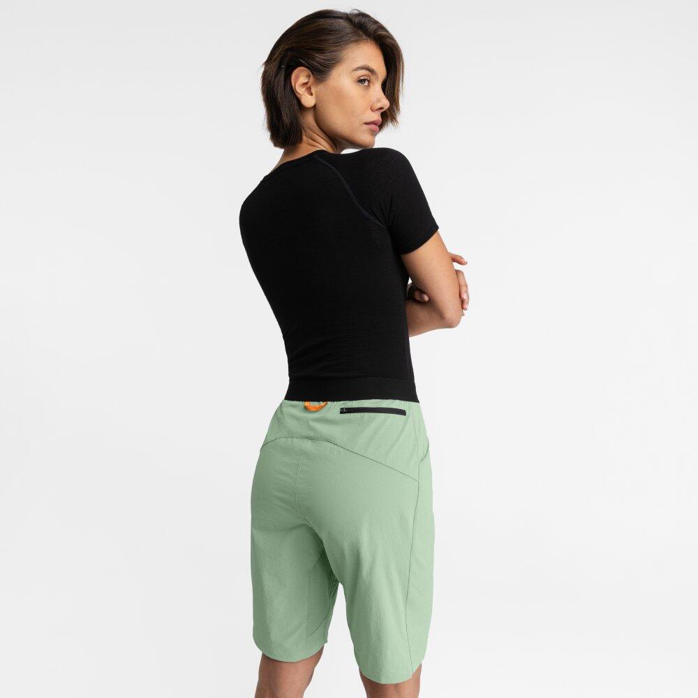 Shorts da gravel donna Ciclismo Jade Verde 2/7