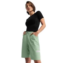 Short gravel femme Cyclisme Jade Vert