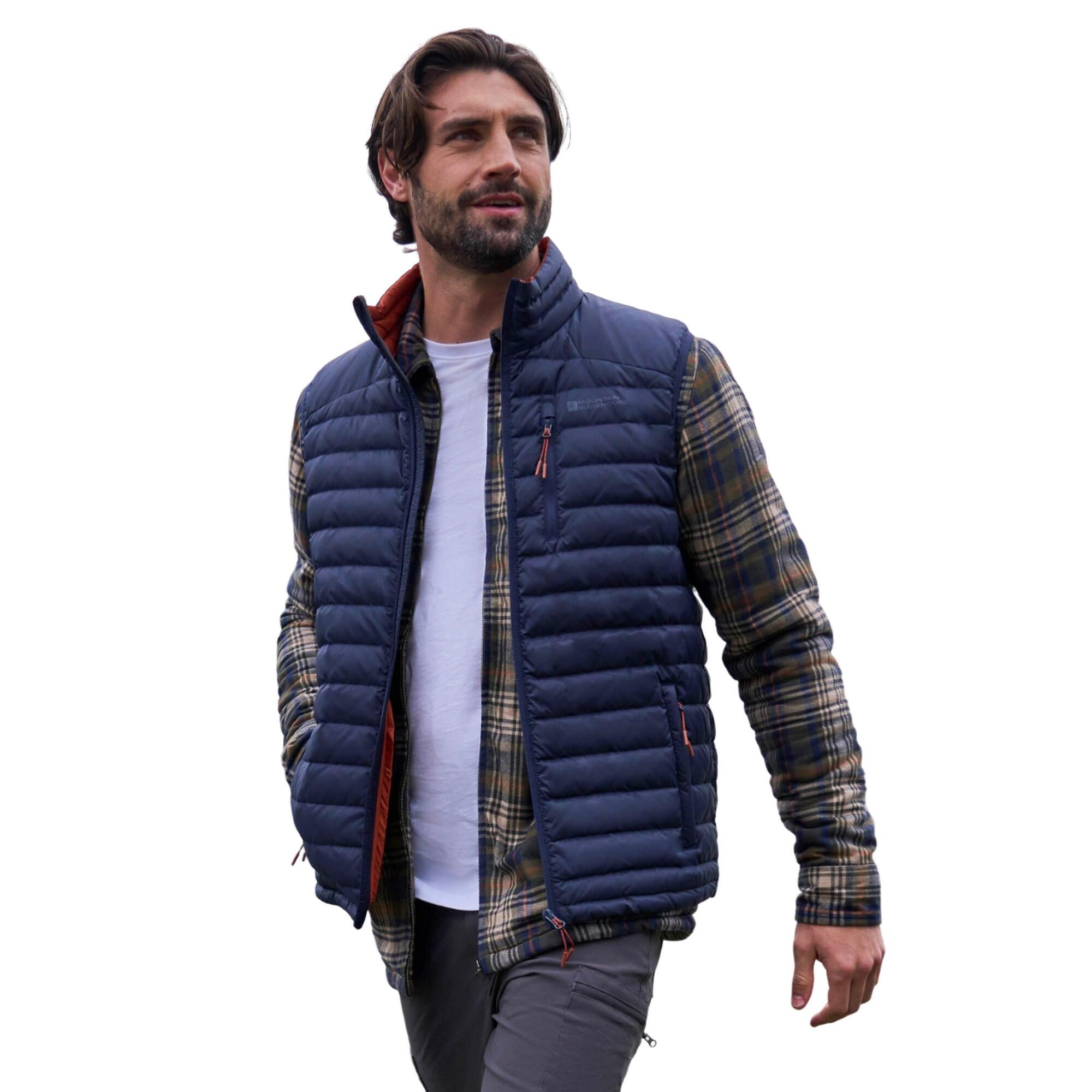"Henry II Extreme" Weste Wattiert für Herren Marineblau 3/4