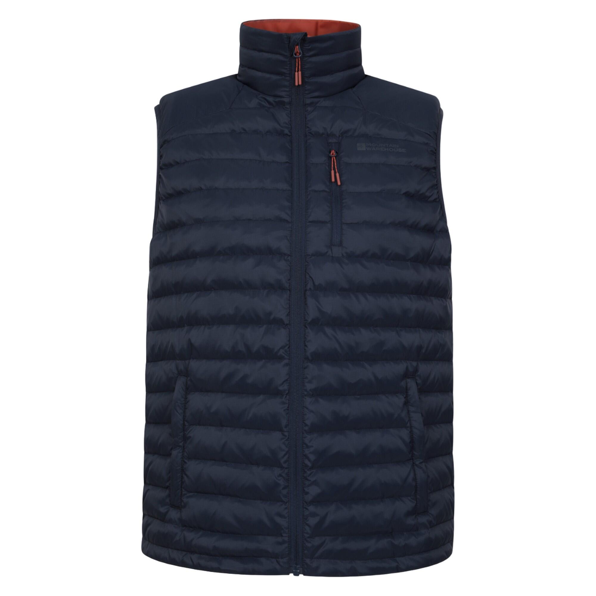 MOUNTAIN WAREHOUSE Mens Henry II Extreme Padded Gilet (Navy)