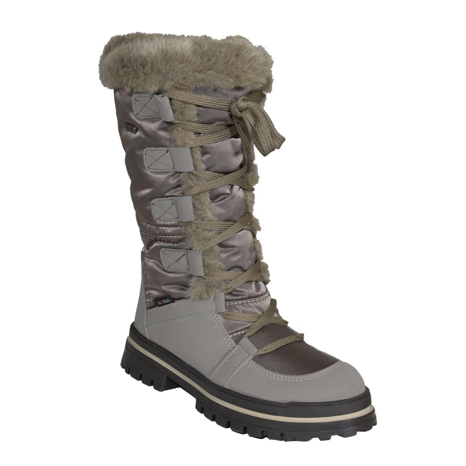 Lhotse - Chaussures Après-ski Haida Taupe - Femme - 36 - Chaussures À Crampons - Beige - 36 - Decathlon