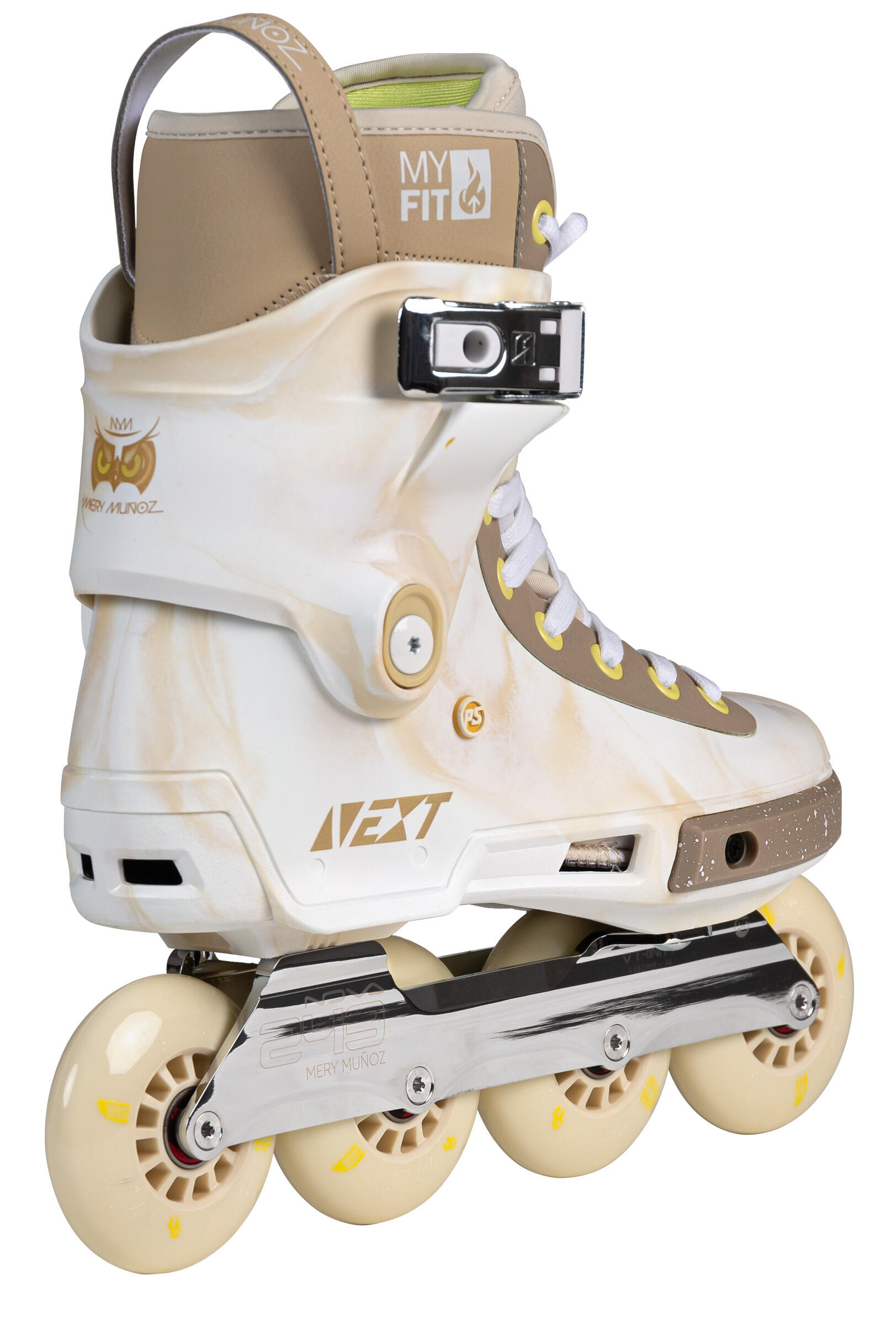 Patines en línea Powerslide Next Mery Munoz Pro 80 3/6