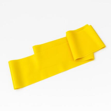 Bande Élastique Haute Performance - 250 x 15cm - Résistance Light 3KG - JAUNE -