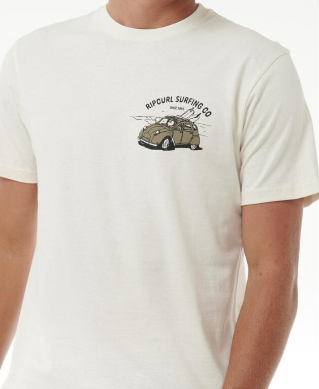 SEARCH TRIP TEE S Beige 3/3