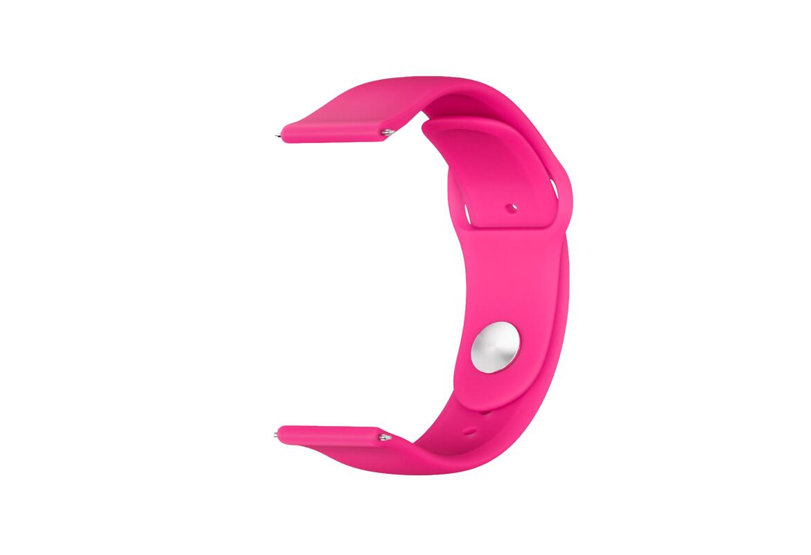 SaveFamily SaveWatch Plus 4G Zwart Siliconen Band Fuchsia 3/4