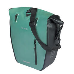 Sacoche de vélo Rivo M MIK Hooks, vert argenté