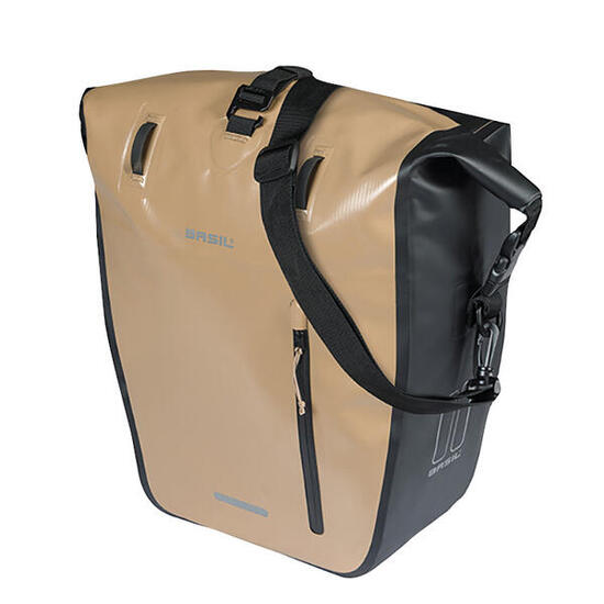 Fahrrad-Einzelpacktasche Rivo M MIK Hooks, sand