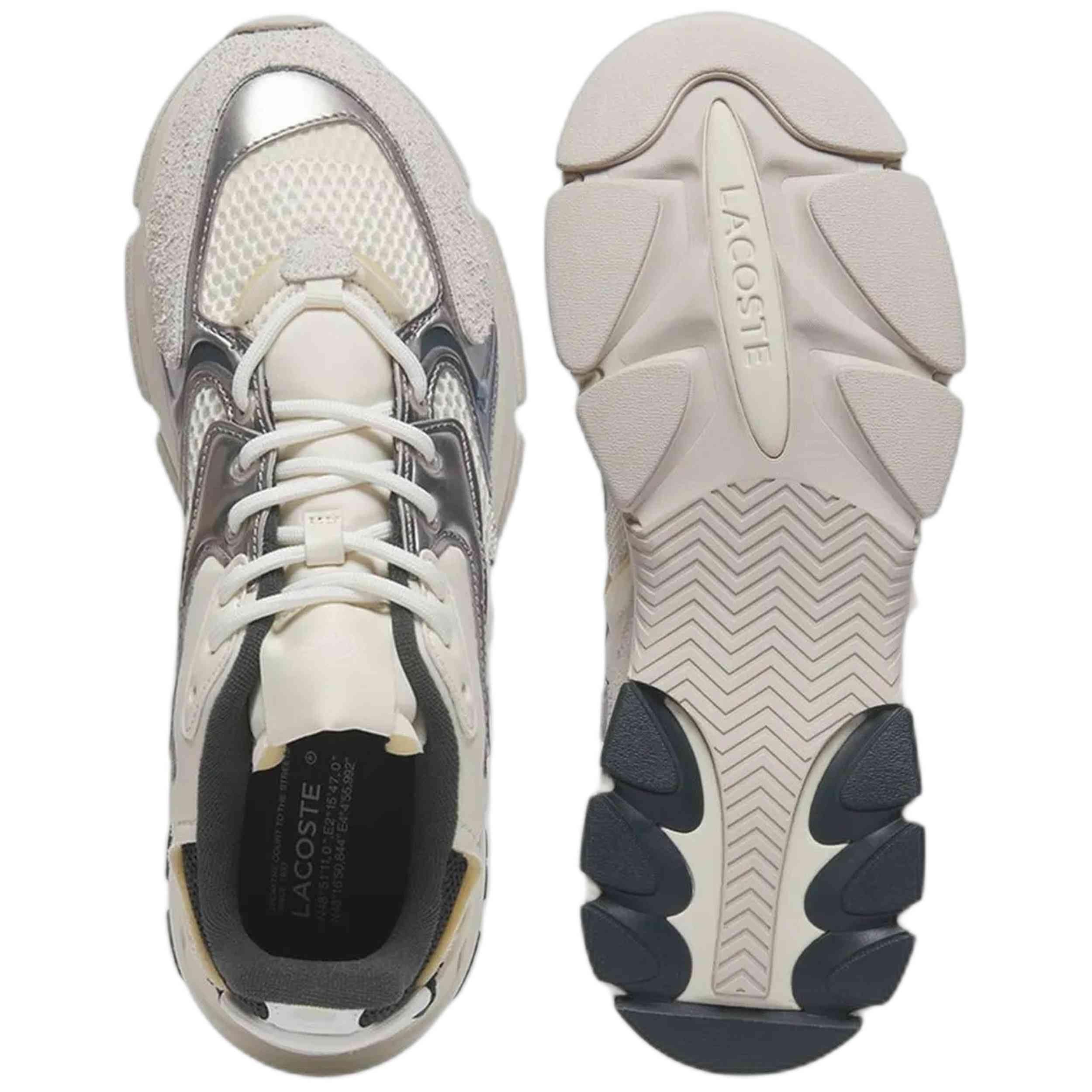 Baskets Lacoste modèle 49SMA0111-1Y5 pour unisexe 4/5