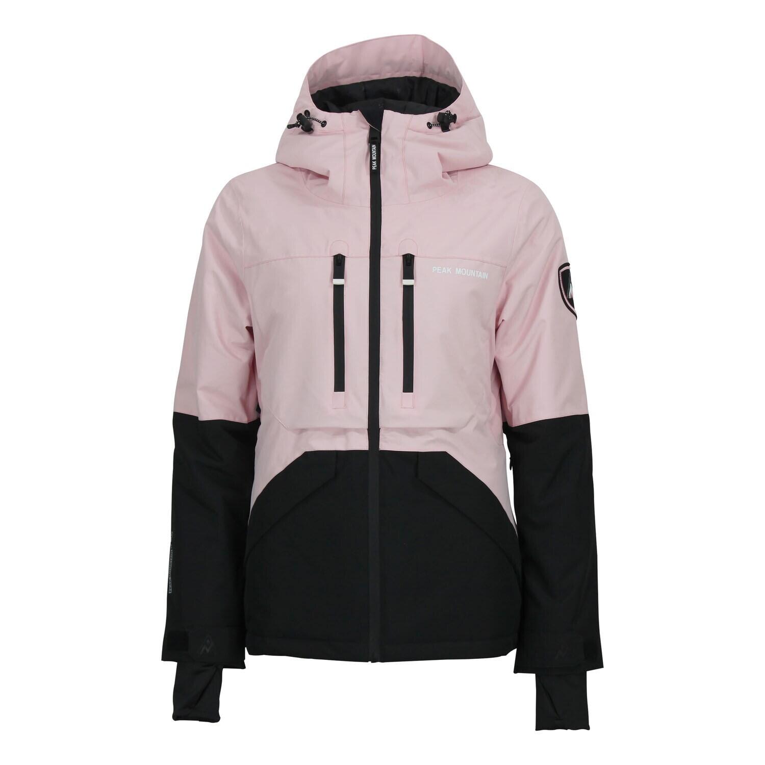 Peak Mountain - Veste De Ski Imperméable Femme Peak Mountain - Doudoune Synthétique - Rose - Decathlon