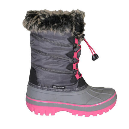 Chaussures après-ski YAGA anthracite rose - Enfant - 38/39