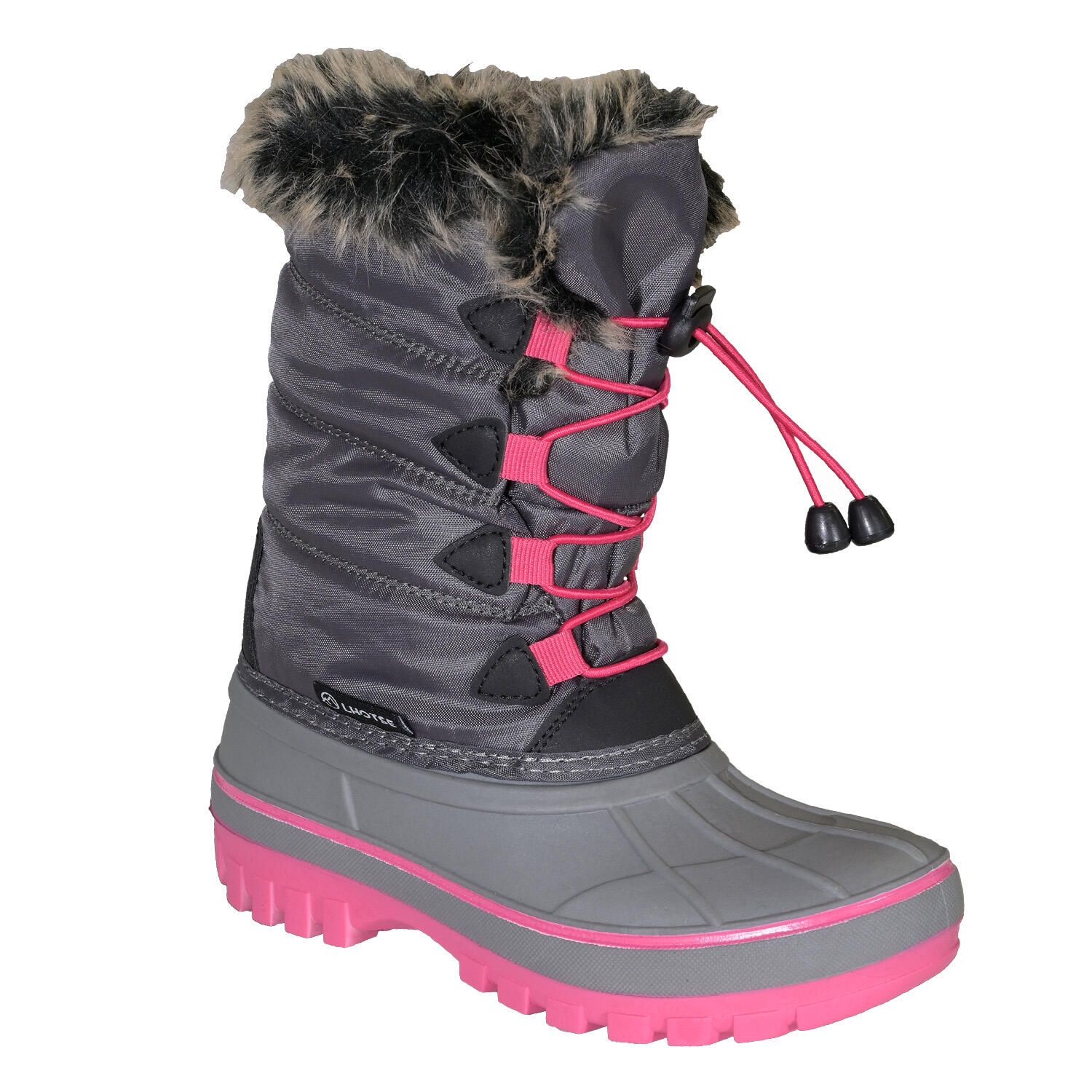Chaussures après-ski YAGA anthracite rose - Enfant - 38/39 2/5