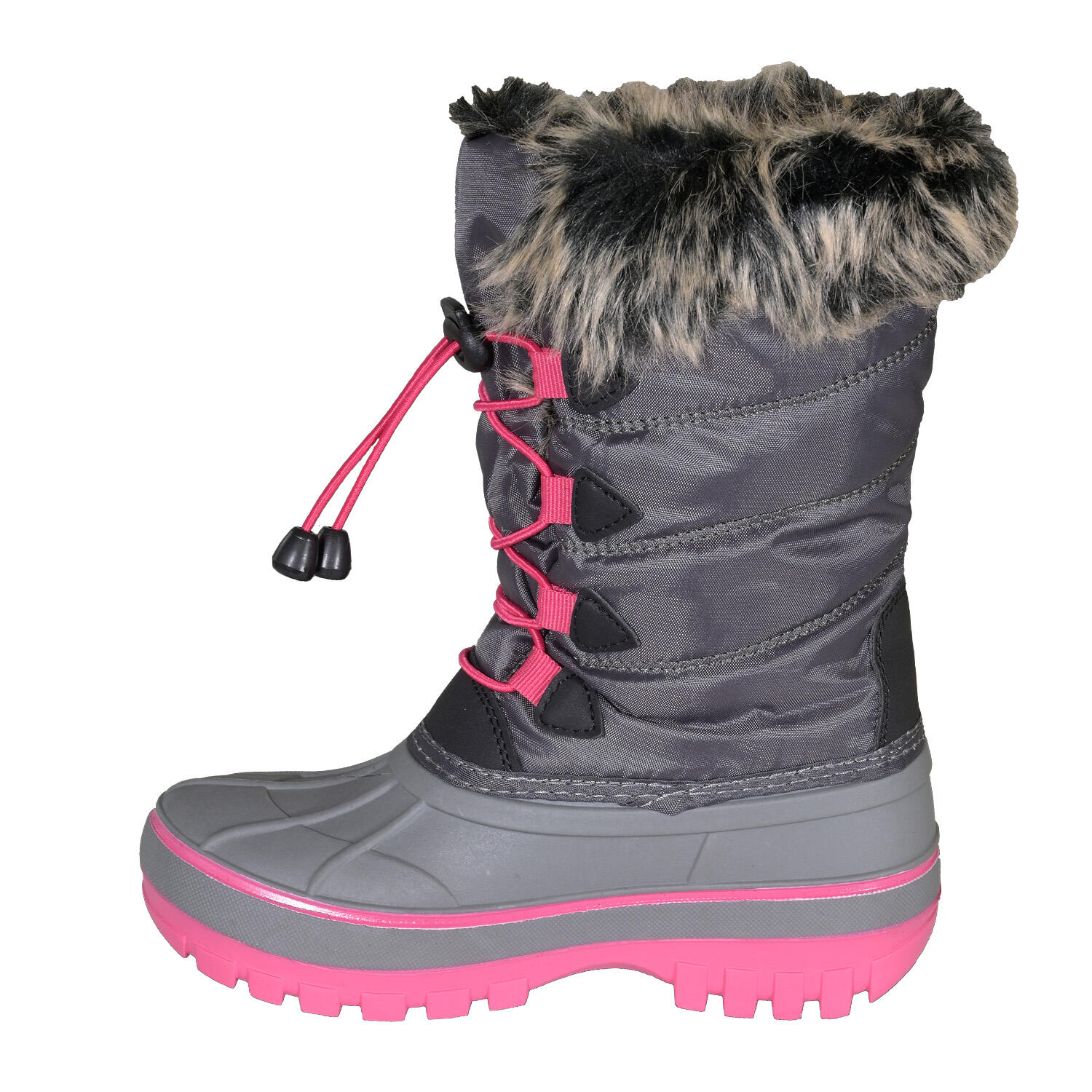 Chaussures après-ski YAGA anthracite rose - Enfant - 38/39 4/5