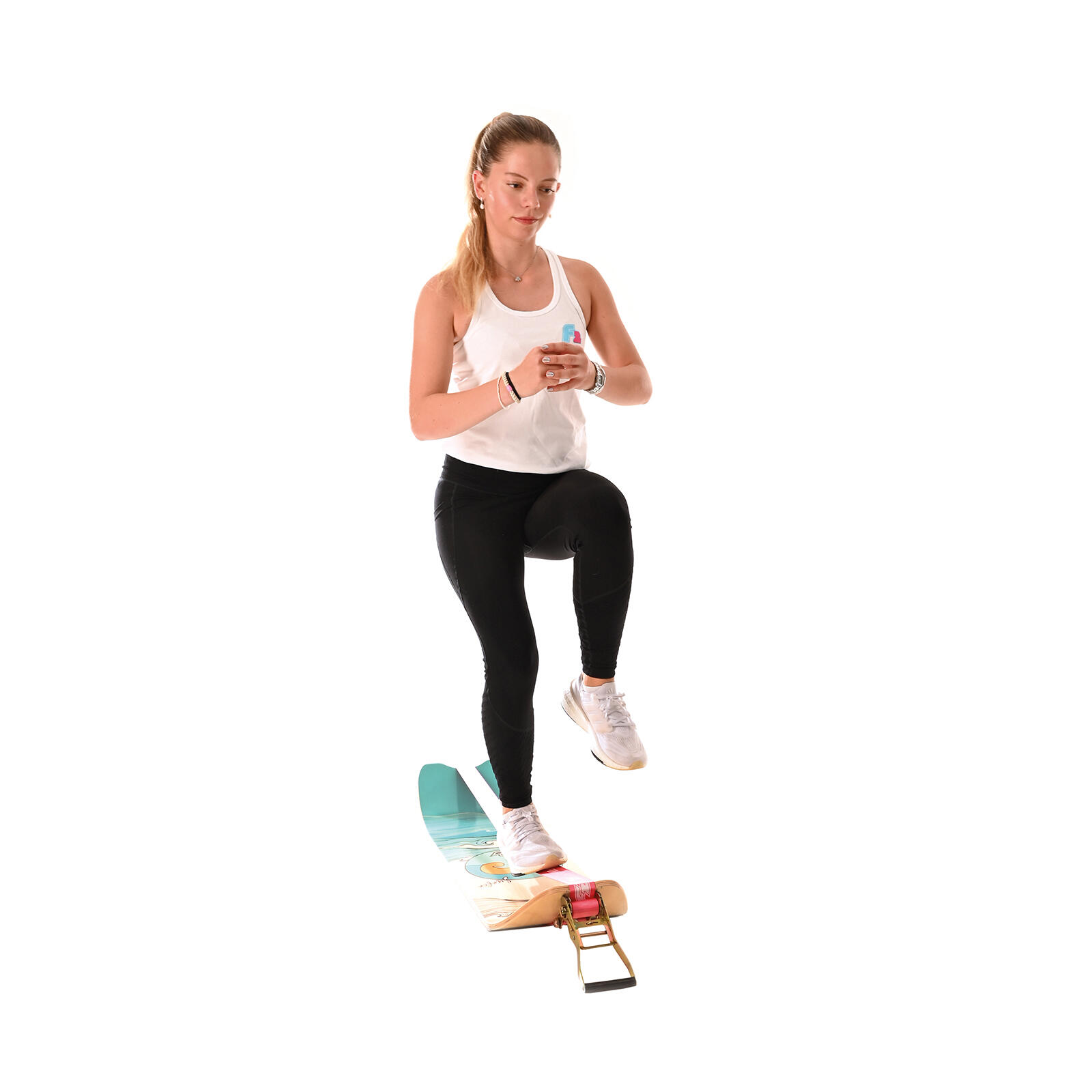 F2 Balance Board Surfline Tabla Equilibrio Entrenamiento Slackline 105x27,5cm 5/7