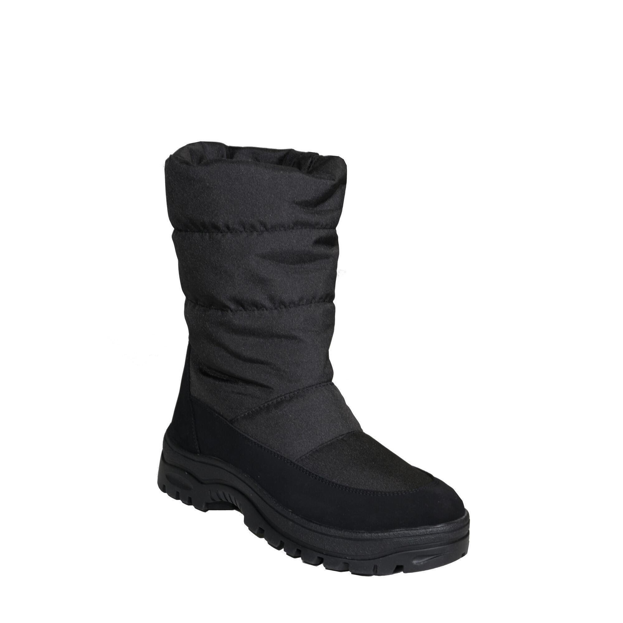 Lhotse - Chaussures Après-ski Eyak Noir - Femme - 38 - Chaussures À Crampons - Noir - 38 - Decathlon