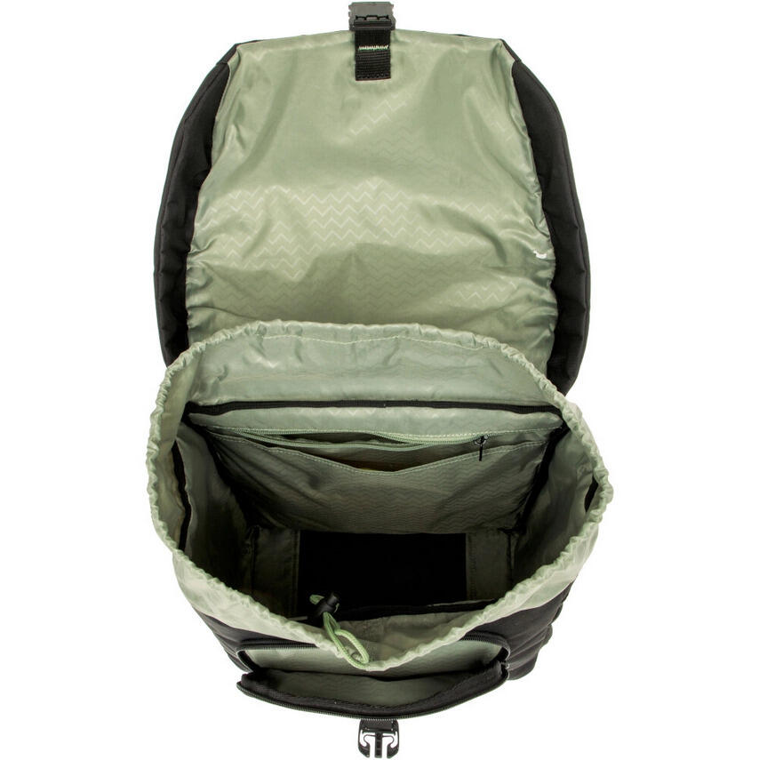 Borsa da bicicletta Vigo Single, nero-verde 3/3