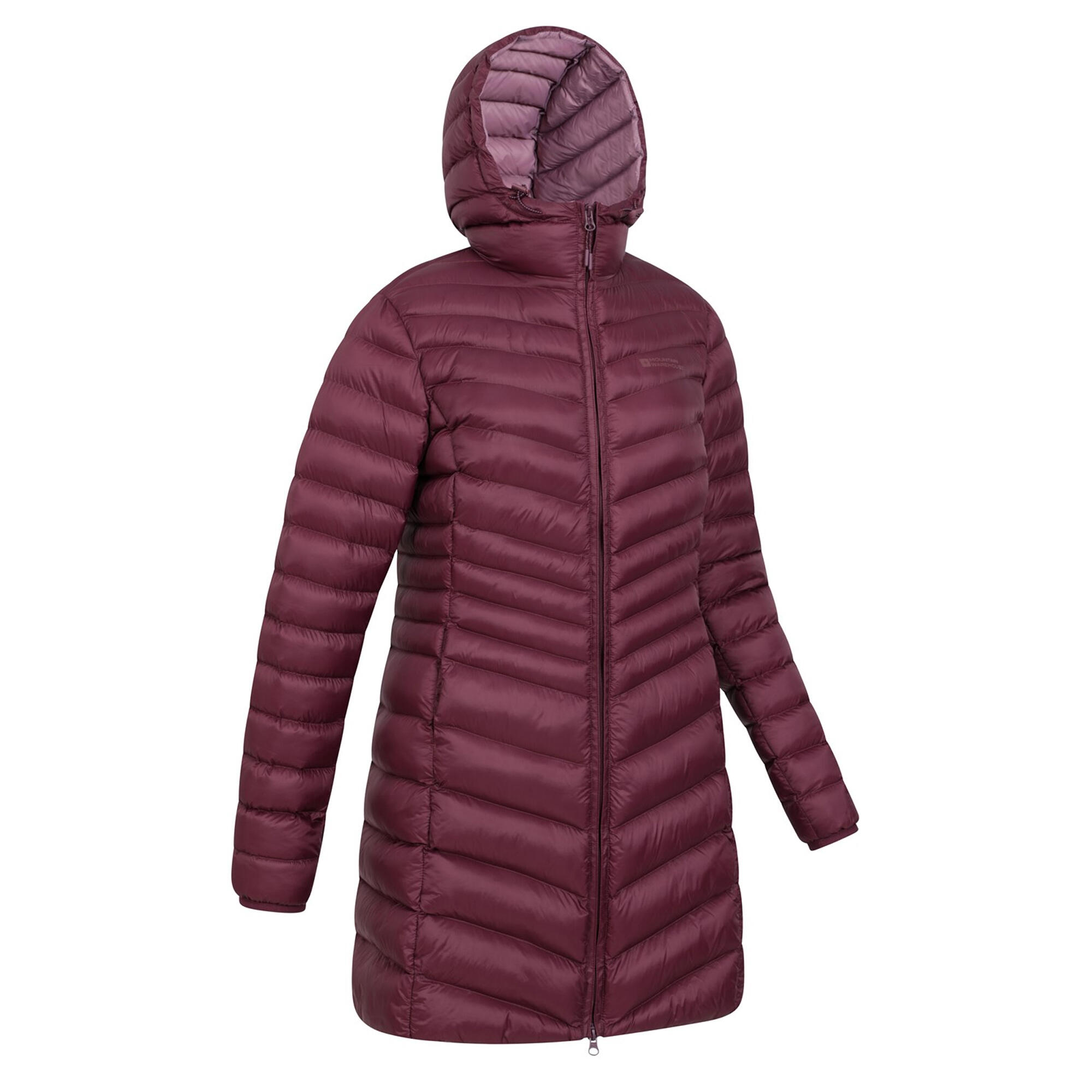 "Florence" Steppjacke für Damen Burgunderrot 4/4