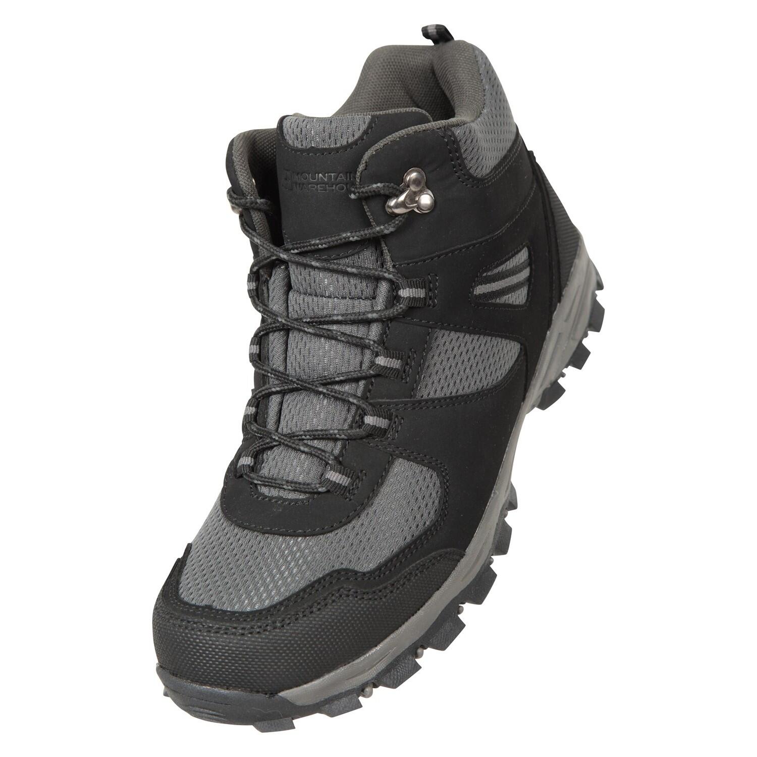 MOUNTAIN WAREHOUSE Womens/Ladies Mcleod Wide Walking Boots (Black)