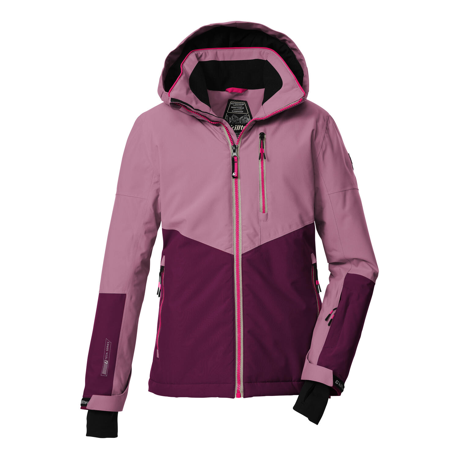 KILLTEC Girls' hooded ski jacket Killtec KSW 207