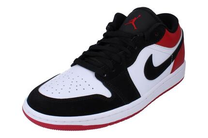 Buty Nike Air Jordan 1 Low SE Black Toe Blanc/Noir/Rouge