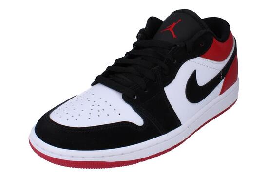 Buty Nike Air Jordan 1 Low SE Black Toe Blanc/Noir/Rouge