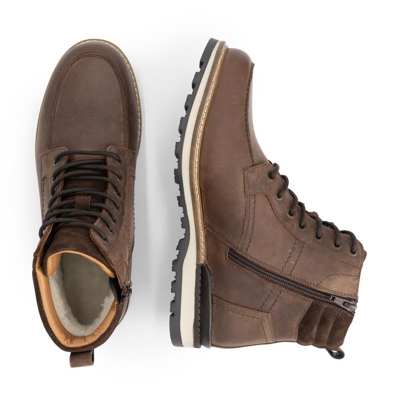 Lindved Herren - Schnürboots - Wolle gefüttert - Braun 4/5