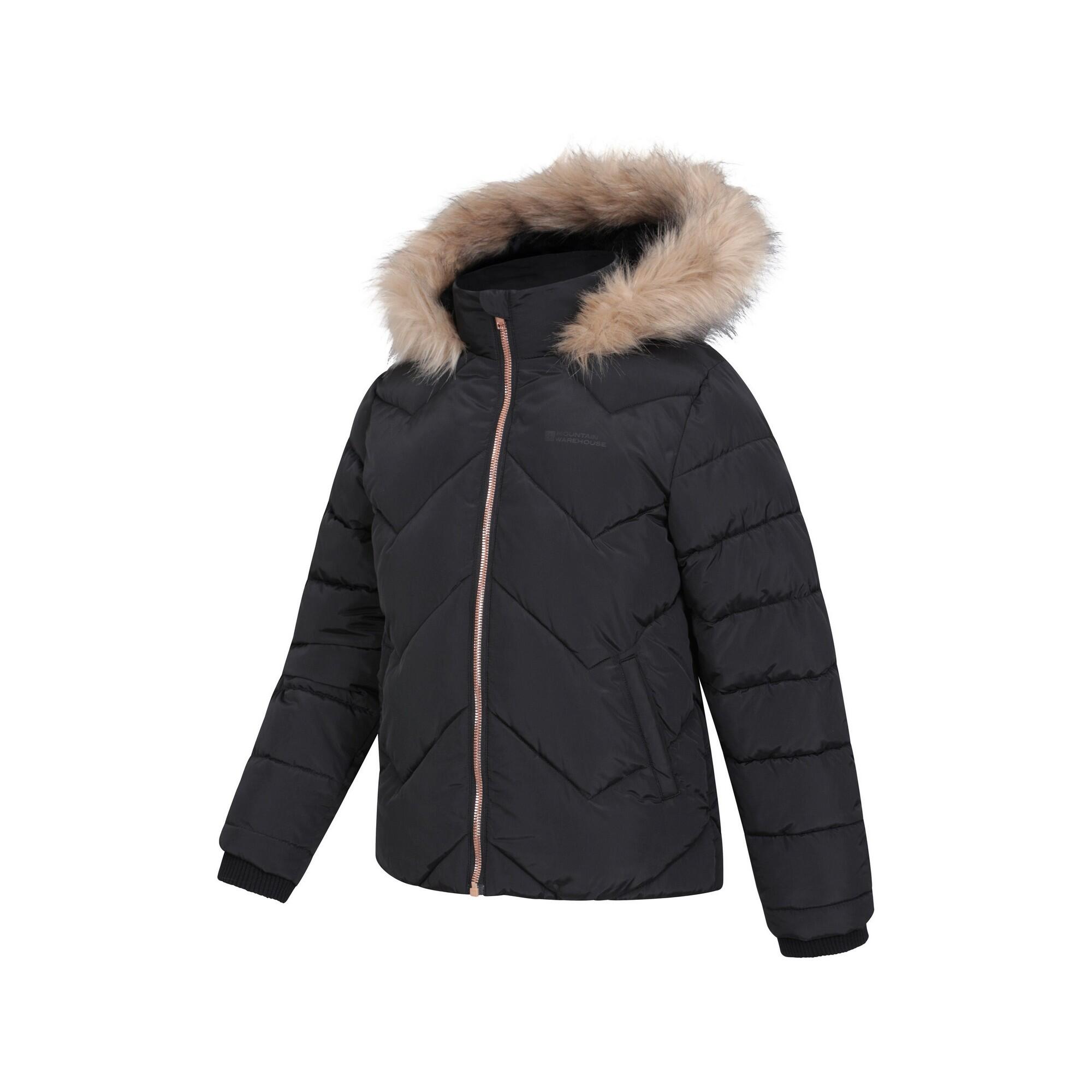 "Galaxy" Steppjacke für Kinder Schwarz 3/4