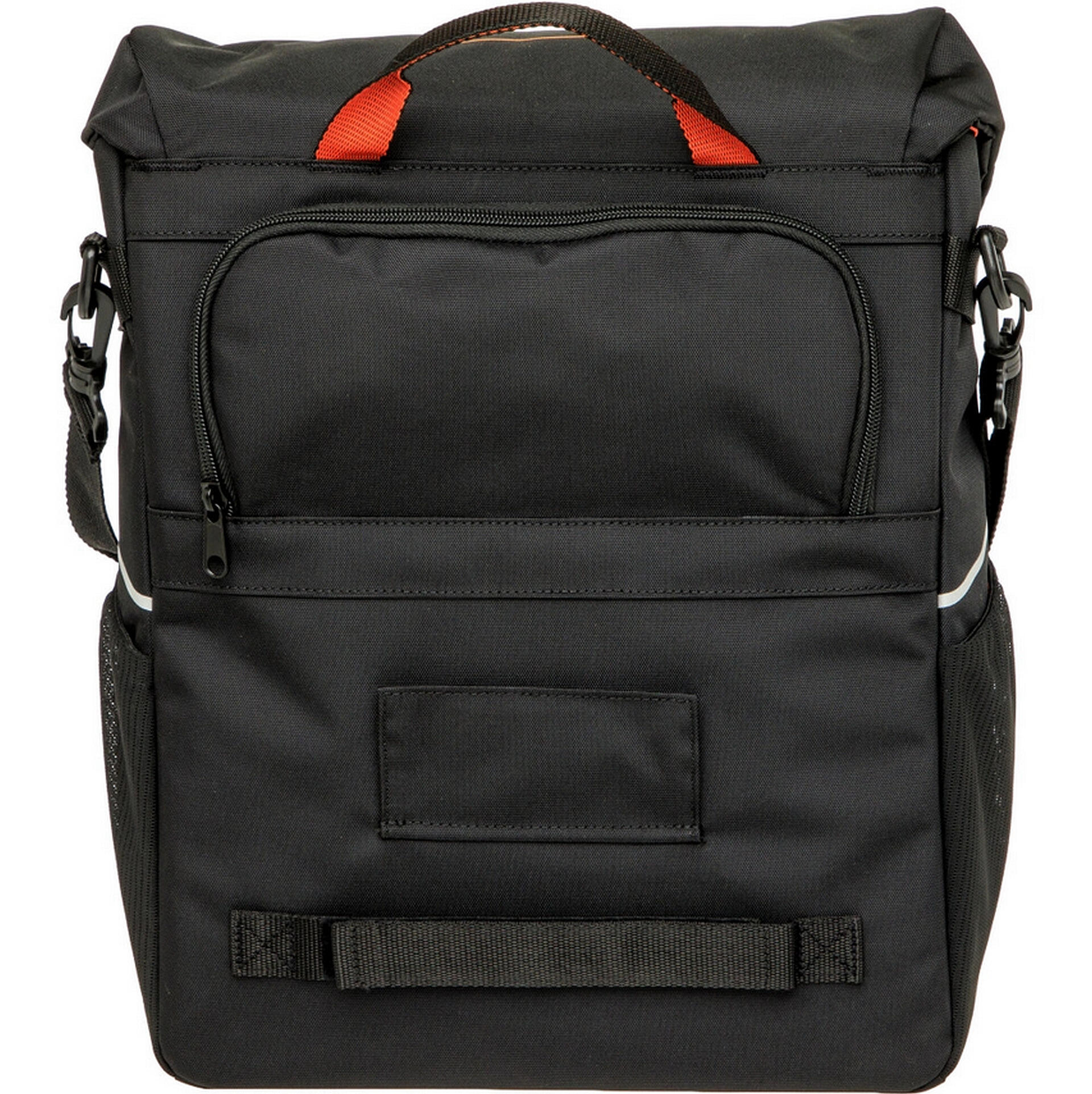Fahrrad-Gepäckträgertasche Vigo Single, schwarz-orange 2/3