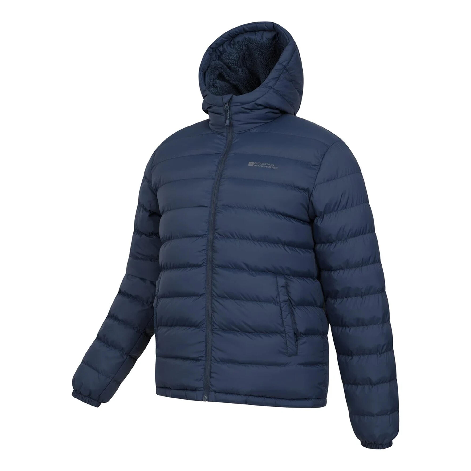 "Seasons" Steppjacke für Herren Marineblau 3/4