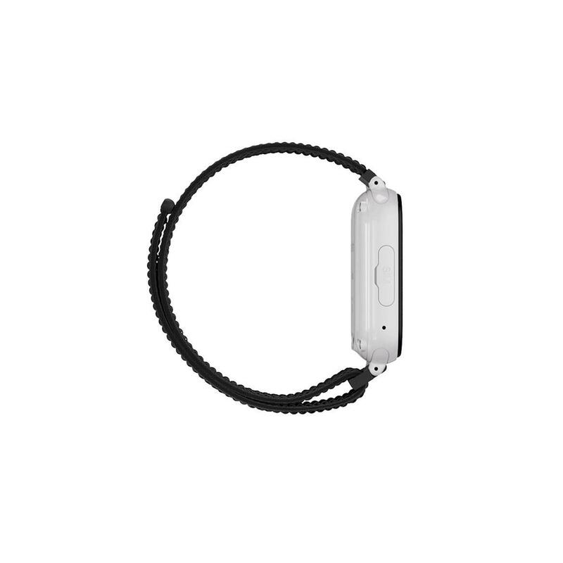 SaveWatch Plus 4G Carcasă Albă Curea Material Negru
