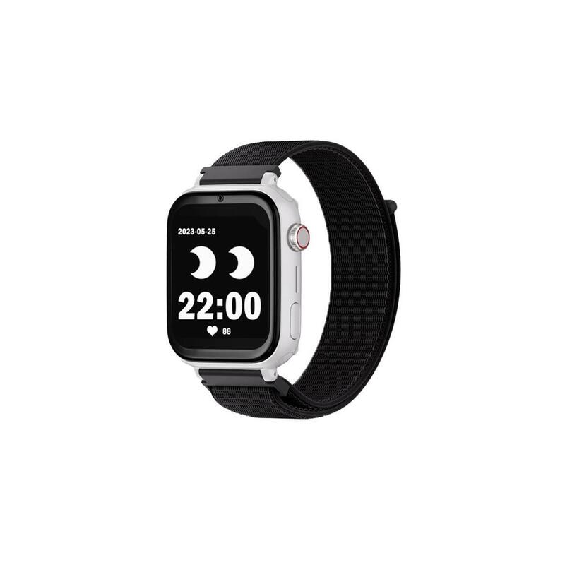 SaveWatch Plus 4G Carcasă Albă Curea Material Negru