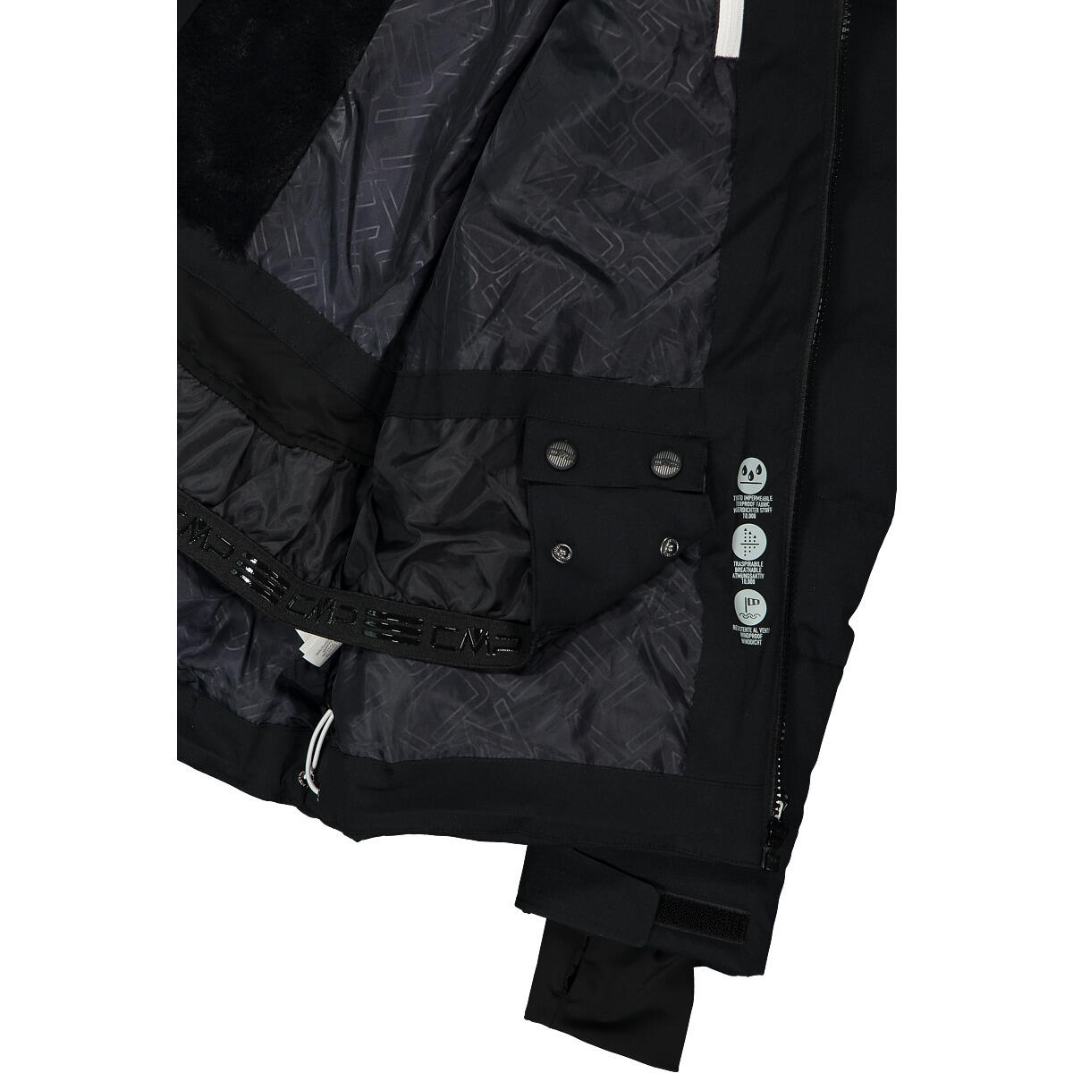 CMP Damen Skijacke Woman Jacket Zip Hood 35W0216 6/6