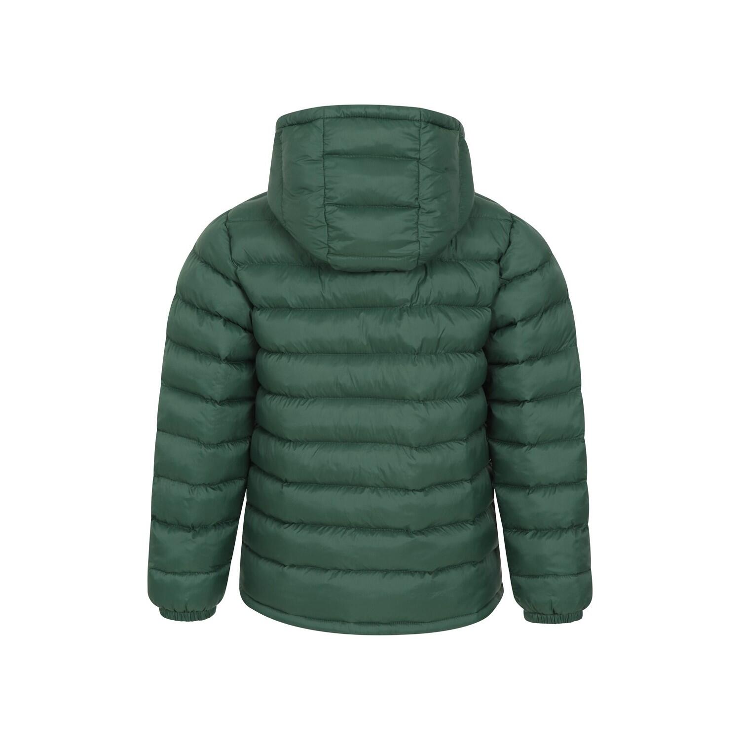 Giacca Imbottita Bambini Mountain Warehouse Seasons II Verde Kaki 2/4