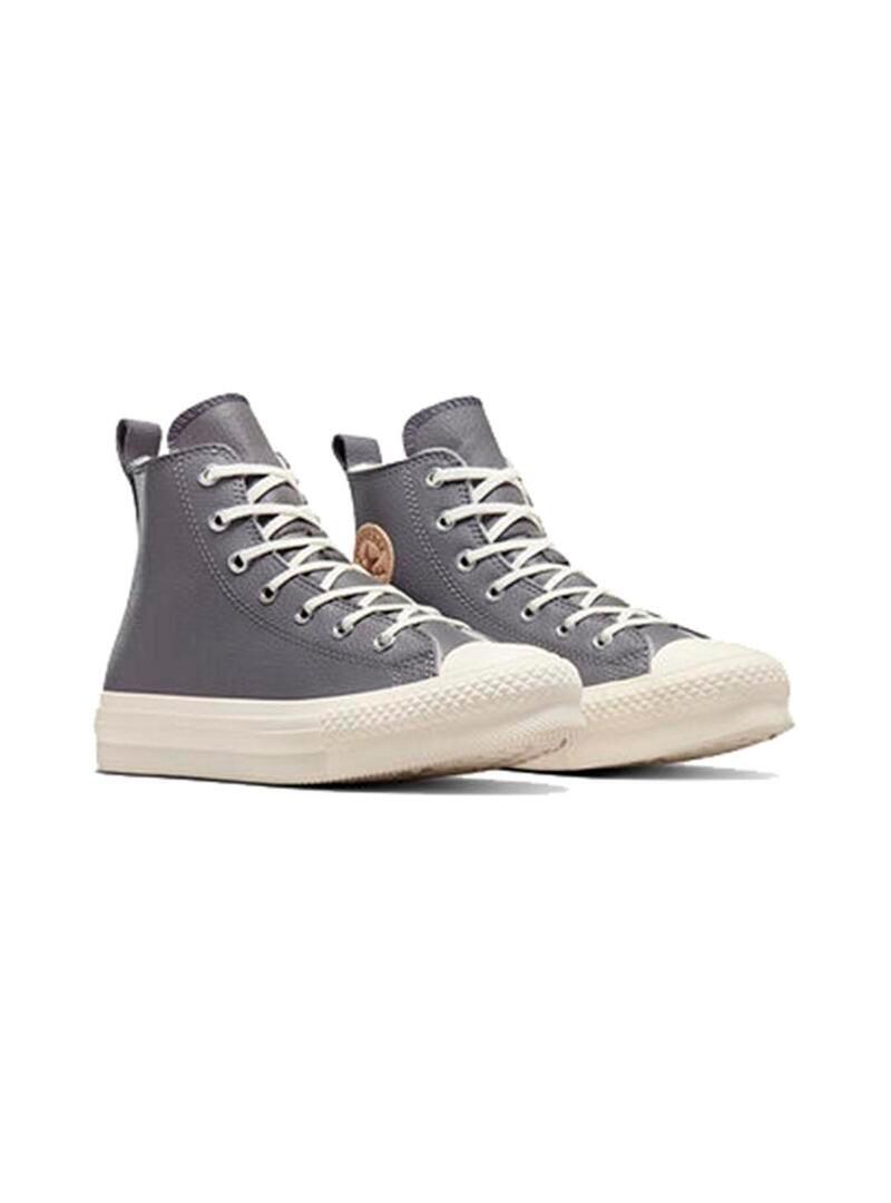 Zapatilla para Niño Converse All star lift plataform Gris 5/7