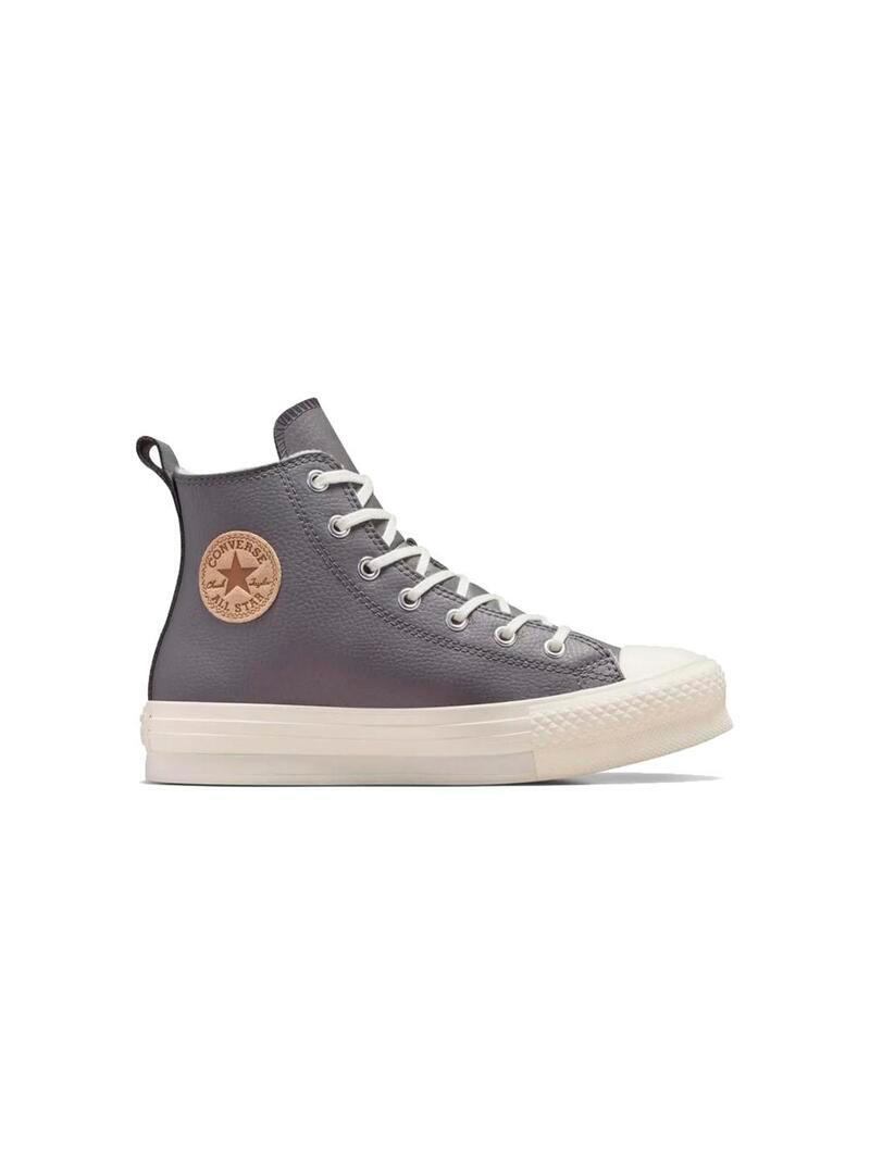 Zapatilla para Niño Converse All star lift plataform Gris 1/7