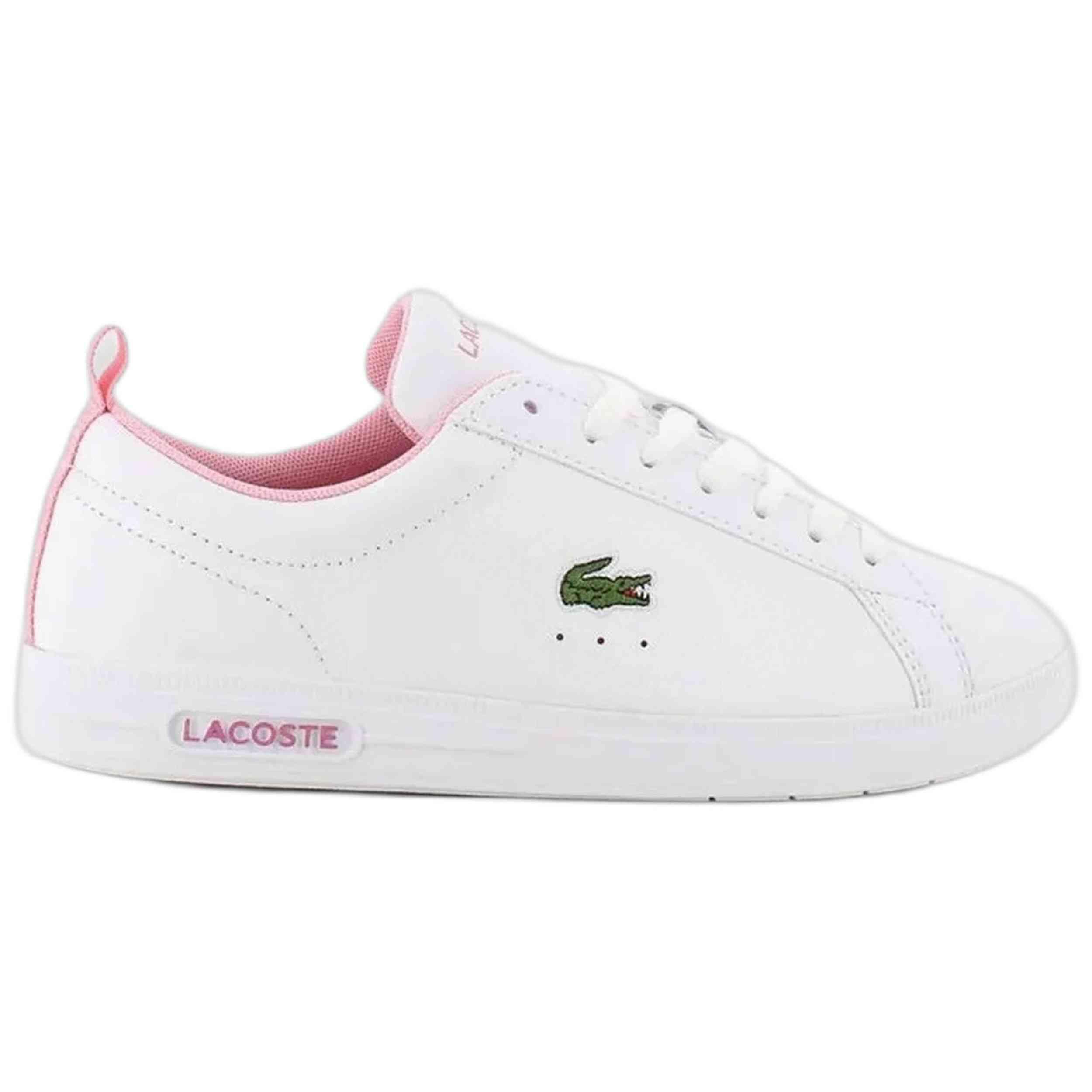 Lacoste - Baskets Lacoste Modèle 48sfa0123-1y9 Pour Femmes - Chaussures De Sport - Blanc - Decathlon