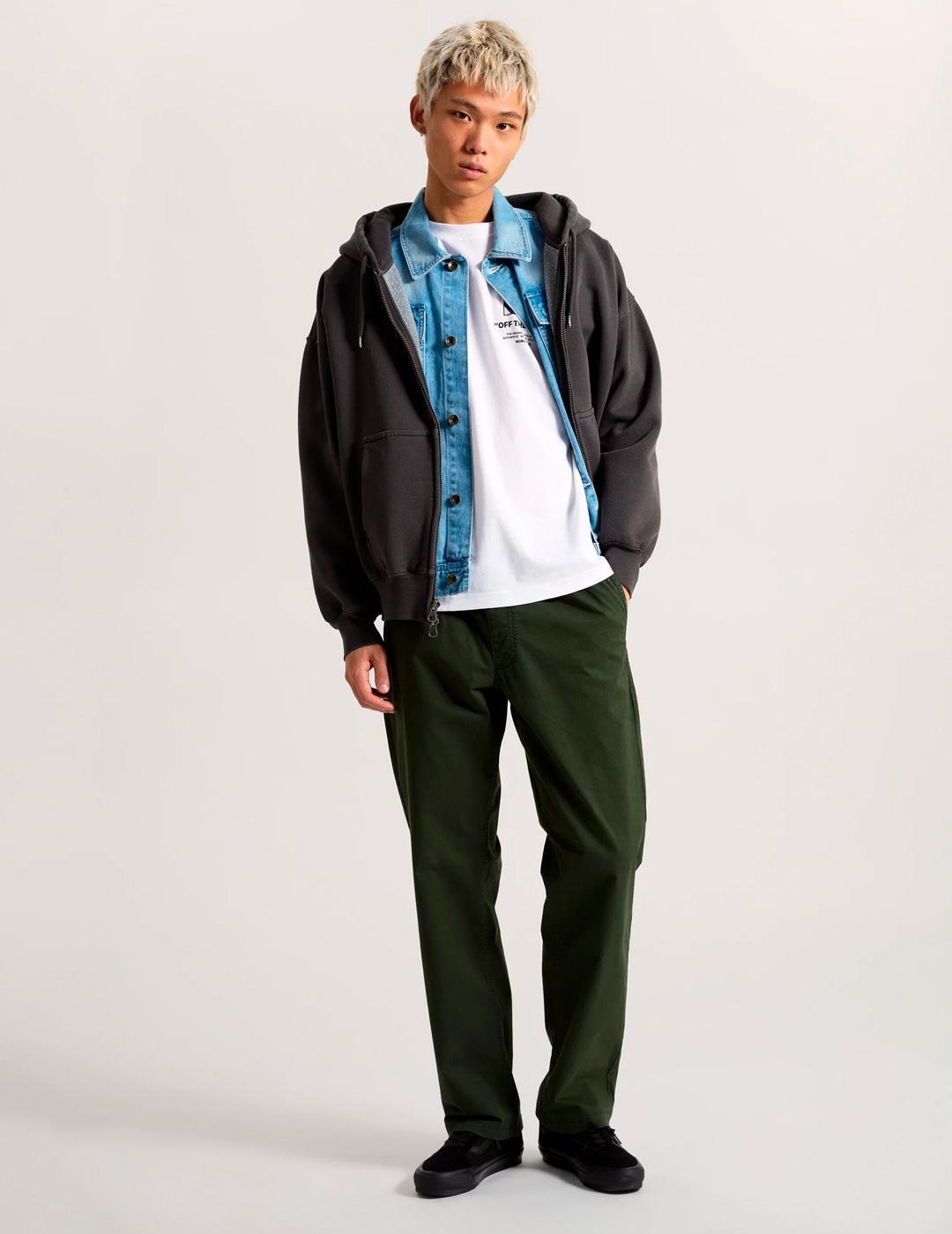 Camiseta para Homem Vans Branca. 5/5