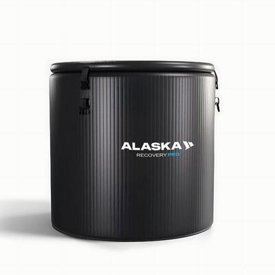 Vasca di Ghiaccio Alaska PRO Black Edition - Recupero Professionale - 450L